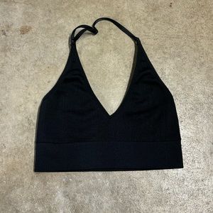 VS Pink Halter Bralette